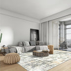 8x10 Area Rugs Washable Rug: Modern Abstract Living Room Rug Soft Anti-Skid - Image 3