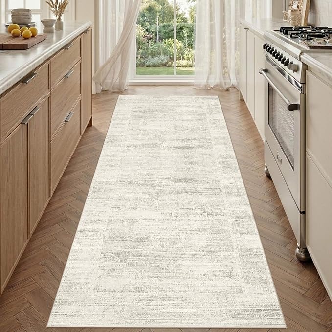Latte&Fog Washable 2.6x8 Runner Rug by LatteFog