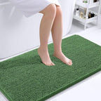 OLANLY Large Bathroom Rugs 40x24, Extra Soft Absorbent Chenille Bath Rugs by OLANLY