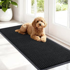 OLANLY Front Door Mat Indoor Outdoor Entrance, Waterproof Heavy Duty Doormat by OLANLY