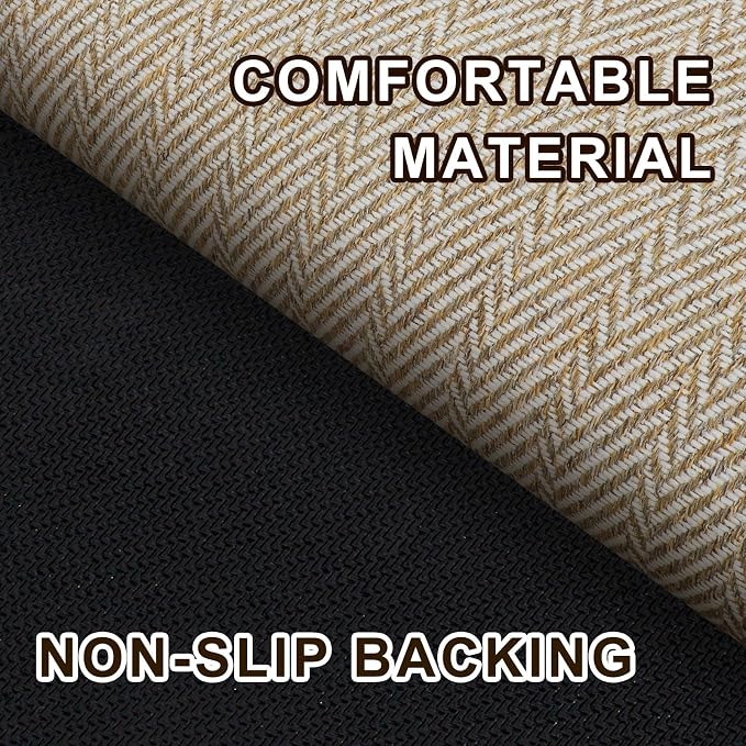 Ultra Thin Door Mat Indoor Entrance 17"x29", Low-Profile Indoor Door Mat - Image 3