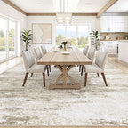 Washable Rug 10x14 Area Rugs for Living Room: Large Neutral Soft Rug Abstract - Image 3
