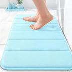 OLANLY Memory Foam Bath Mat 35x16, Super Soft Absorbent Bathroom Rugs, Quick Dry by OLANLY