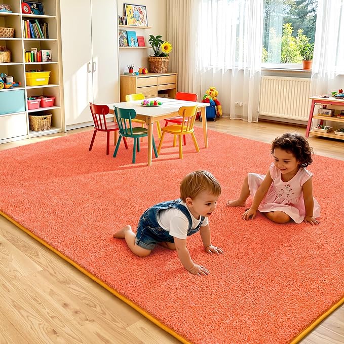 Keeko 6x9 Area Rugs for Living Room, Soft Modern Memory Foam Bedroom Rug - Image 8