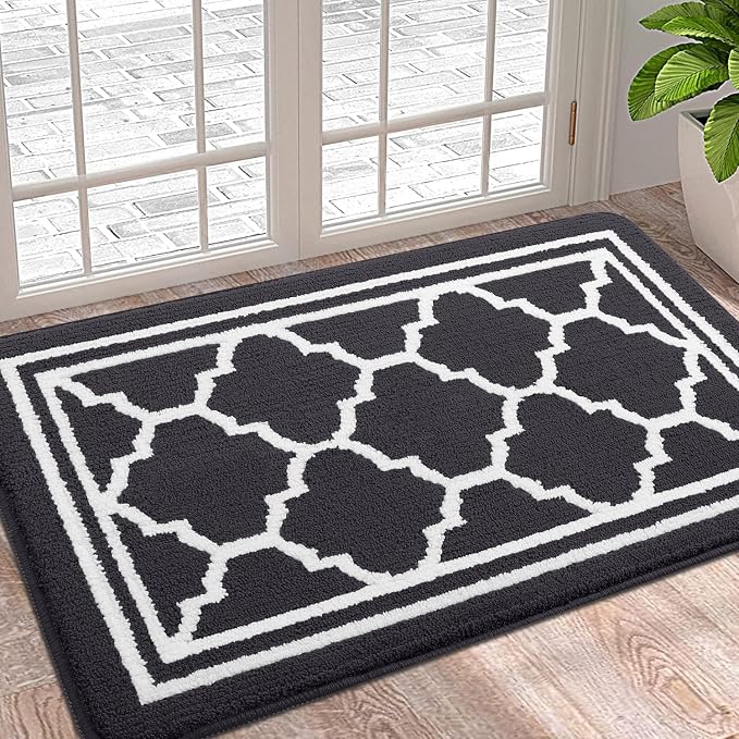 Buganda Indoor Door Mat, Dirt-Resistant and Absorbent Doormat, Low Profile by Buganda