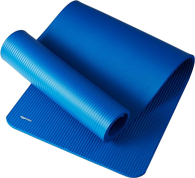 Amazon Basics Extra Thick Exercise Yoga Mat - Image 3