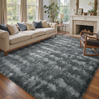 Shag Rugs for Bedroom Living Room, Tie-Dyed Ultra Soft Fluffy Furry Area Rugs - Image 2
