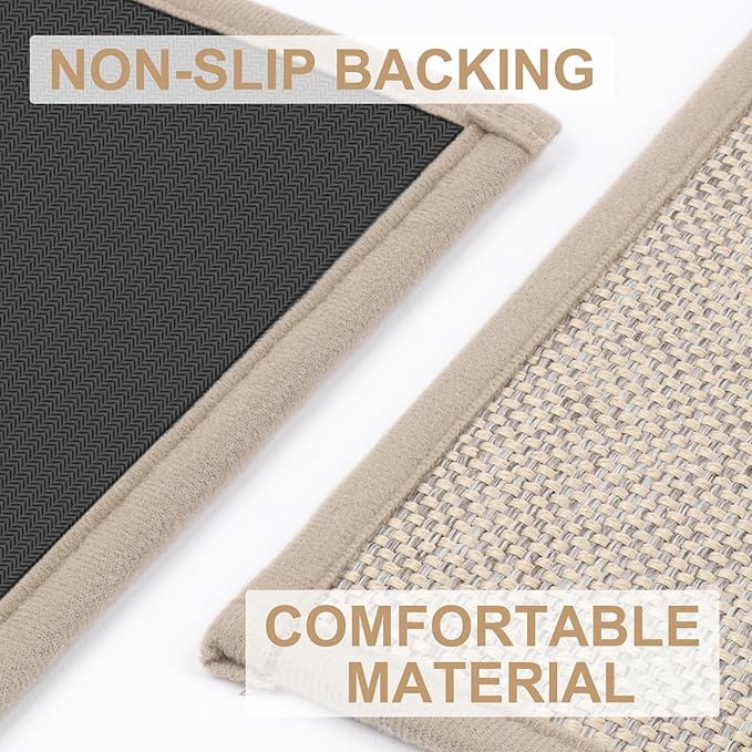 LEKEEPGO Door Mat 36"x59", Non Slip Door Mat Indoor Entrance, Rubber Backing - Image 3