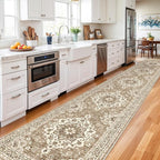 Washable Oriental Hallway Runner Rug - Image 2
