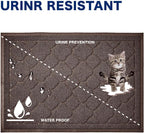 WePet Cat Litter Box Mat, Kitty Premium PVC Pad, Durable Trapping Rug, - Image 6