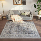 Rugcomf Bedroom Rug 3x5 Rug Washable Area Rug Non Slip Low Pile Small Carpet - Image 7
