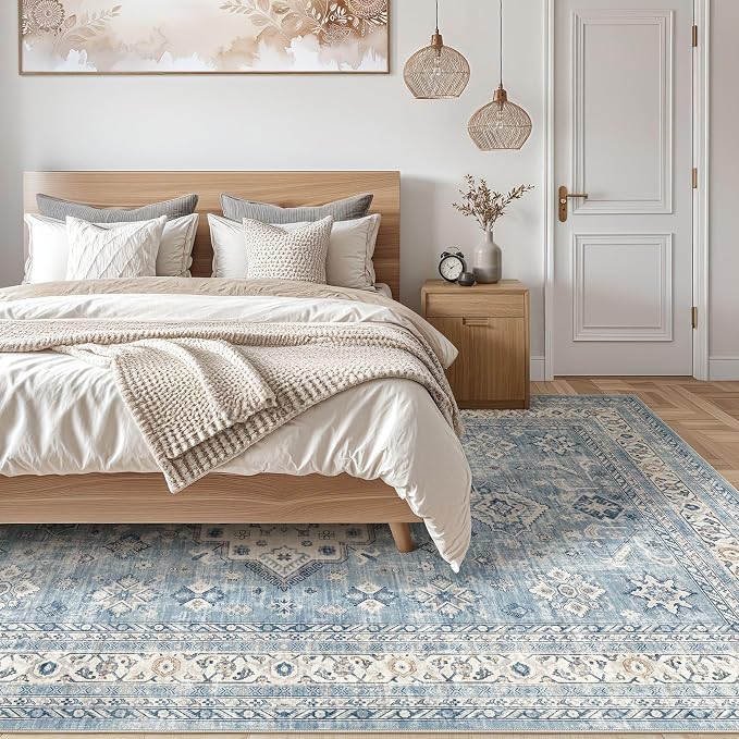 Vintage Living Room Area Rug 8x10 - Image 7