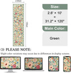 DUKINO Runner Rug for Hallway, 2.6x10 Washable Floral Long Kitchen Rug - Image 2