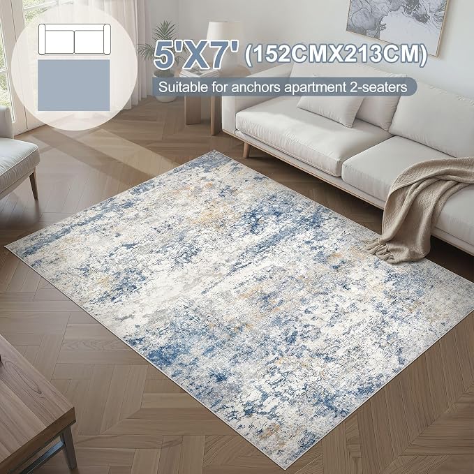 DMOYEST Area Rug Living Room Rugs - Image 4