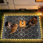 9x12Ft Outdoor Rug, Solar Powered Outdoor Rug - Image 7