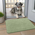 Smiry Dog Door Mat for Muddy Paws 24x16, Absorbent Dirt Trapper, Non-Slip by Smiry