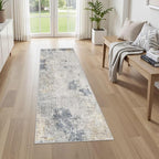 UERMEI 2x6 Washable Runner Rug for Hallway, Non Slip Low Pile Kitchen Carpet - Image 2