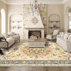 TOPRUUG Washable Oriental Area Rug by TOPRUUG
