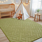Macgace Ultra Soft Green Area Rug - Image 3