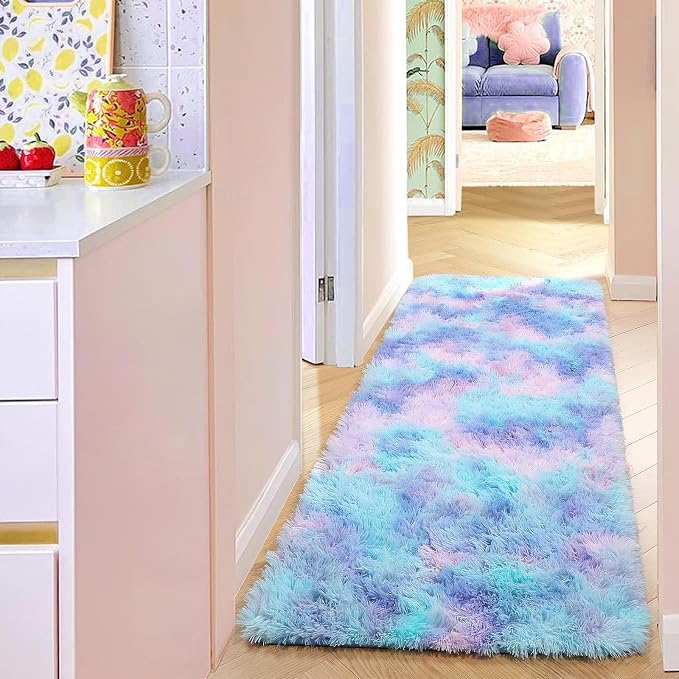 PAGISOFE Adorable Rainbow Runner Rugs - Image 6