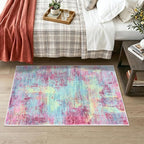 IOHOUZE Abstract Area Rug 3x4 Ft Washable Rugs - Image 8