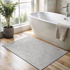 CAMILSON Easy Jute Rug 2x3, Indoor Outdoor Gray Color Farmhouse Area Rugs - Image 4
