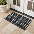GENIMO Christmas Door Mat 18X30 Inch Buffalo Plaid Christmas Decor Rug Outdoor - Image 6