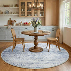 6Ft Round Area Rugs for Living Room, Soft Non-Slip Washable Rugs Modern - Image 2