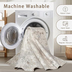 Srugn Washable Rugs 5x7 Area Rugs - Image 4