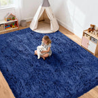 8x10 Area Rug for Living Room: Ultra Soft Fluffy Rug Modern Large Thicked Shag - Image 3
