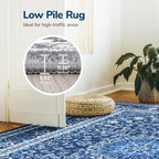 Lessymo 3 x 5 Area Rugs for Living Room- Machine Washable Area Rugs Boho Faux - Image 5