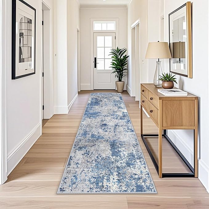 3x10 ft Long Hallway Runner Rug Non-Slip Washable Kitchen Floor Rug - Image 4