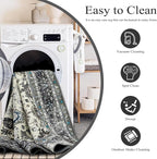 Ruaruarug Washable Area Rug 8x10 - Image 5