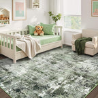 Rugflix 8x10 Area Rugs for Living Room, Washable Large Rug Stain-Resistant Low - Image 8