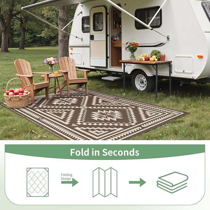 GENIMO Outdoor Rug for Patio Clearance - Image 7