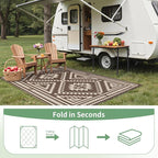 GENIMO Outdoor Rug for Patio Clearance - Image 7