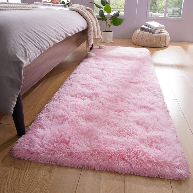 YJ.GWL Soft Area Rugs Fluffy Runner Rug by YJGWLHomeDecor