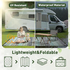 MontVoo Outdoor Rug Carpet Waterproof-Patio Rug Mat 6x9 Reversible RV Outdoor - Image 6