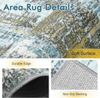 8x10 Ft Large Area Rugs for Living Room, Soft Non-Slip Washable Rugs Modern - Image 4