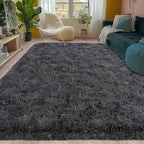 5x7 Fluffy Fuzzy Area Rug for Living Room Bedroom, Ultra Soft Rugs for Living - Image 7