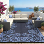 Garvee Outdoor Rugs 8’x10’ Waterproof Reversible Mats, Large Area Plastic Straw - Image 8