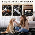 BESTSWEETIE Area Rug 4x6 Rug Machine Washable Non-Slip Low Pile Print Pattern - Image 6
