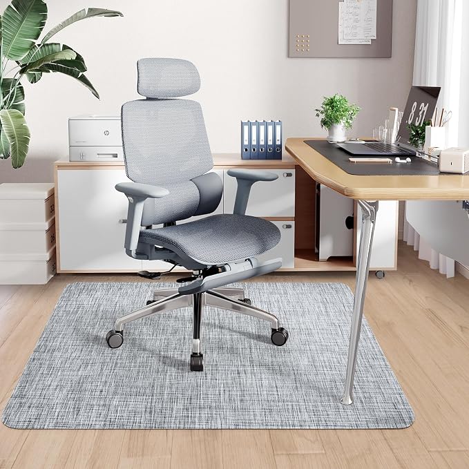 Sycoodeal Office Chair Mat for Hardwood & Tile Floor, Computer Gaming Chair Mat - Image 4