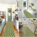 hicorfe Dirt Trapper Indoor Doormat, Non Slip Backing Washable Door Mats - Image 6