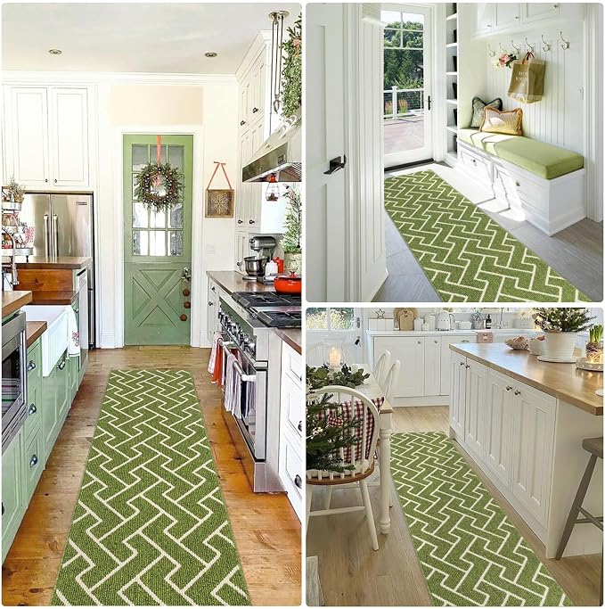 hicorfe Dirt Trapper Indoor Doormat, Non Slip Backing Washable Door Mats - Image 6