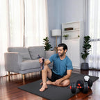 Gogokiwi Large Yoga Mat – 1/4" & 1/2" Thick Exercise Mats - Image 2