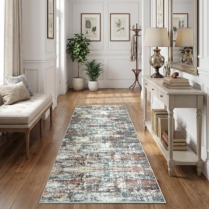 2x6 Washable Runner Rug Non-Slip by Carpelux