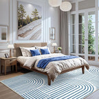 Lahome Abstract 6x9 Area Rugs, Soft Washable Rugs - Image 6