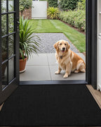 Color&Geometry Ultra Thin Indoor Door Mat 24"x36", Non Slip Rubber Backed Dirt - Image 8