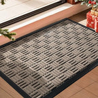 Mibao Front Door Mat, Heavy Duty Durable Welcome Mat by Mibao